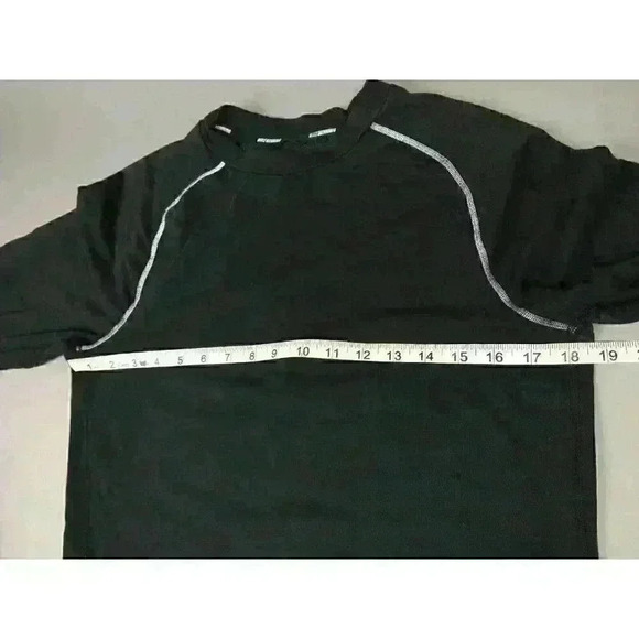 Nike Sprint Crew Long Sleeve Running Shirt Black Reflective Athletic 598973 S - Picture 2 of 10